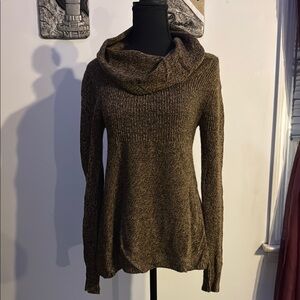 Cozy Brown Knit Sweater